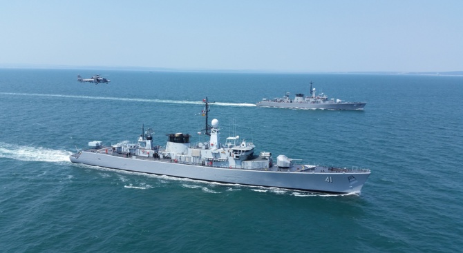 Тактическото учение „Черно море - 2018” на Флотилия бойни и
