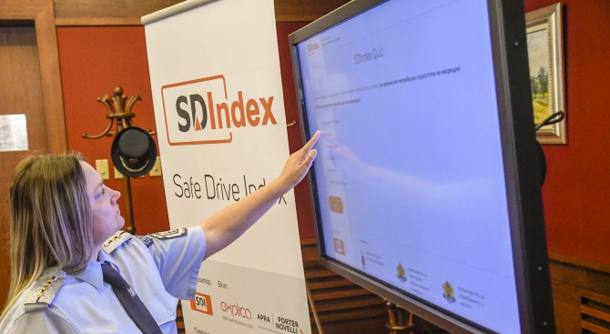 Стойността на първия национален Индекс за безопасно шофиране SDIndex –
