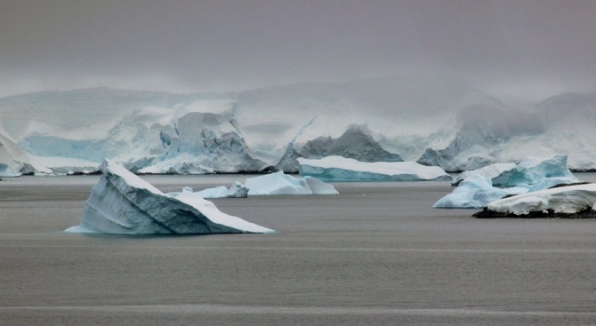 Анализ на спътникови данни показа, че температурата в антарктически долини