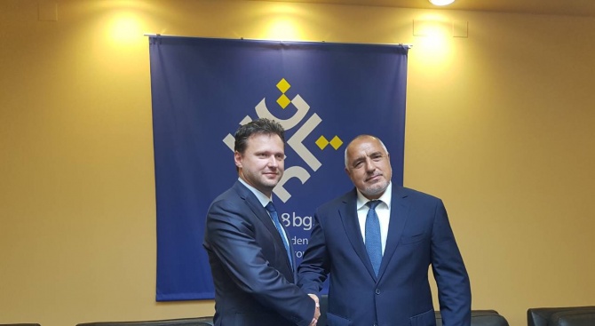 Министър-председателят Бойко Борисов се срещна с председателя на Камарата на