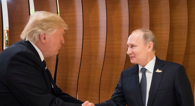 Президентите на САЩ Доналд Тръмп и на Русия Владимир Путин