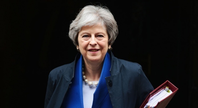 Британската министър-председателка Тереза Мей призова днес Европейския съюз за ново