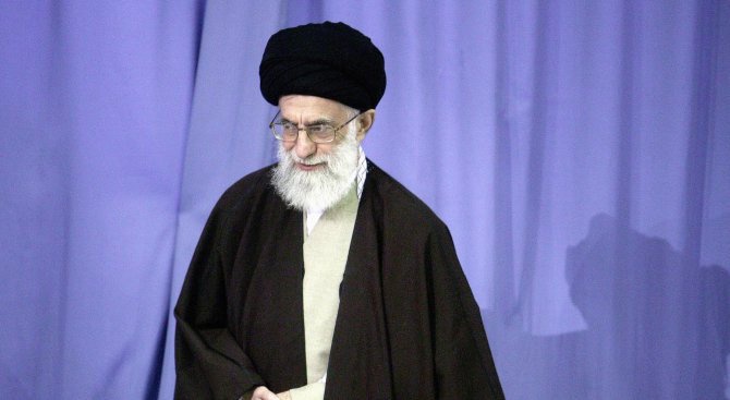 Иранският върховен лидер аятолах Али Хаменей заяви днес, че ще
