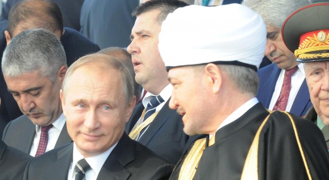 Вашата религия обединява хората, заяви руският президент Владимир Путин в
