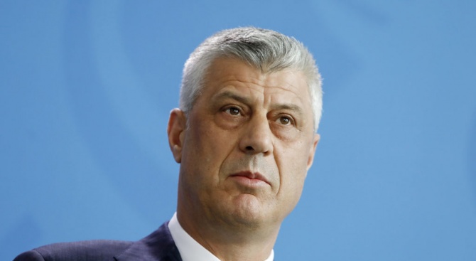 В интервю за виенския "Стандарт" президентът на Косово Хашим Тачи