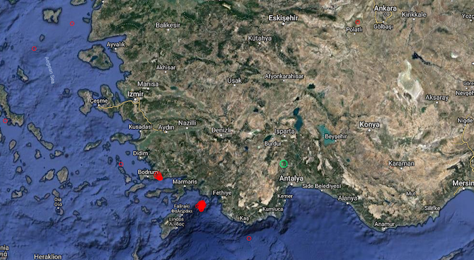 Земетресение с магнитуд 4,8 разтърси турския средиземноморски окръг Анталия. Трусът