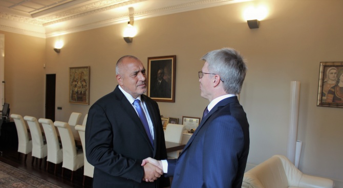 Министър-председателят Бойко Борисов се срещна с министъра на спорта на