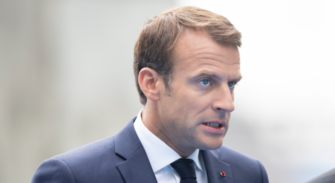 Френският президент Еманюел Макрон заяви, че изборите за Европейски парламент