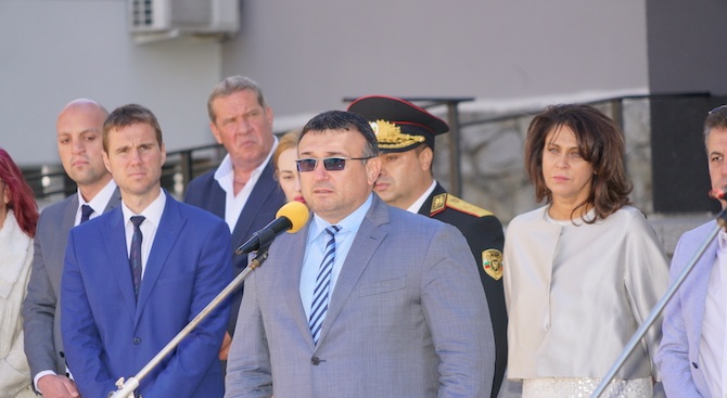 Министърът на вътрешните работи Младен Маринов откри обновената сграда на
