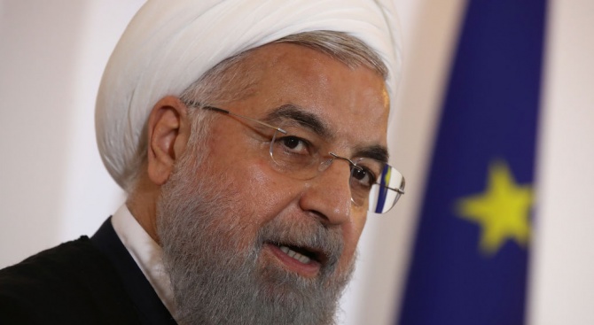 Иранският президент Хасан Рохани похвали днес Европа, че е направила