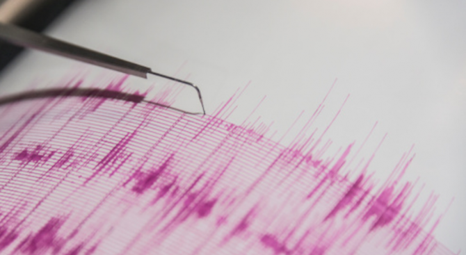 Земетресение с магнитут 5,8 по скалата на Рихтер разлюля района