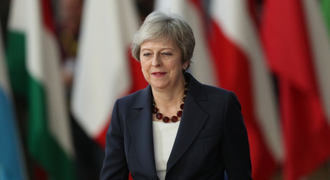 Британската министър-председателка Тереза Мей днес даде знак, че ще обмисли