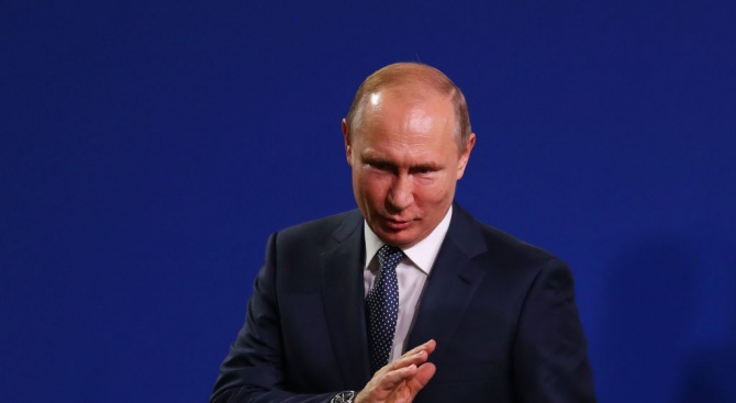 Президентът на Русия Владимир Путин поздрави руските военни разузнавачи по