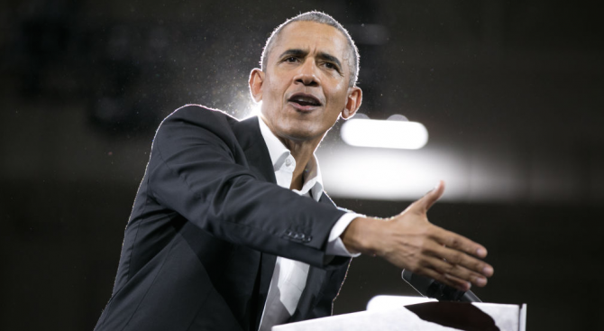 Бившият президент демократ на САЩ Барак Обама определи като политическа