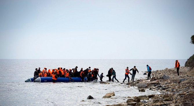 Броят на мигрантите, прекосили Средиземно море, за да стигнат до