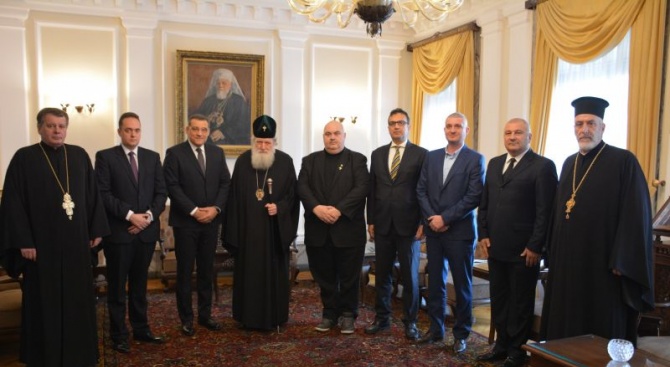 В сградата на Софийската митрополия се състоя среща между патриарх