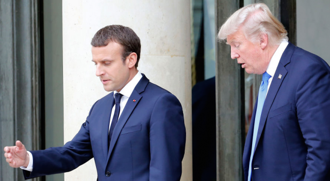 Френският президент Еманюел Макрон ще бъде домакин на разговори днес