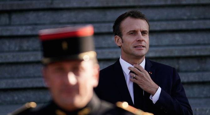 Френският президент Еманюел Макрон заяви, че Европа трябва да поеме