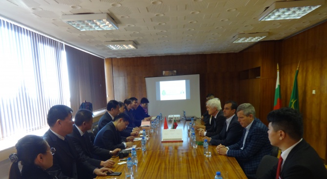 Китайска делегация от град Дзъбо изрази намерение за побратимяване с