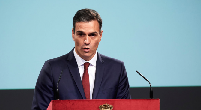 Премиерът на Испания Педро Санчес днес открехна вратата към предсрочни