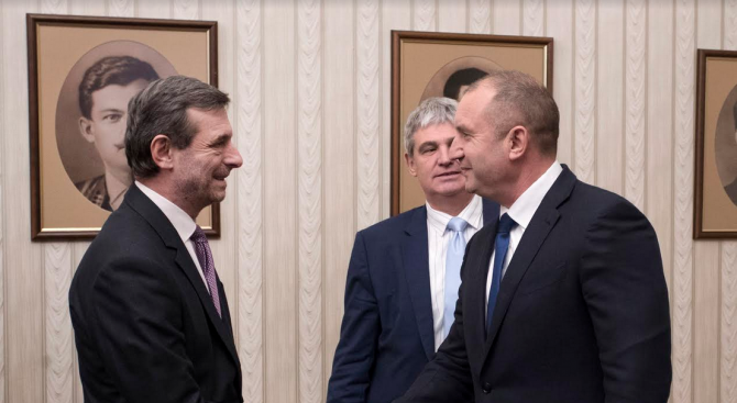 Президентът Румен Радев заяви на днешната си среща на "Дондуков"