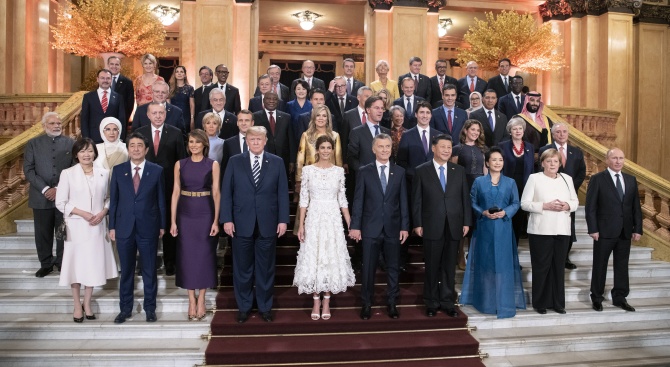 Лидерите от Г-20 са постигнали споразумение по проект за финално