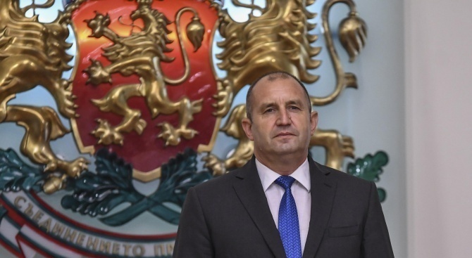 Президентът Румен Радев ще представи днес позицията на България пред