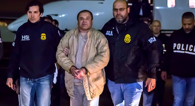 Докато в Ню Йорк тече делото срещу мексиканския наркобарон Хоакин