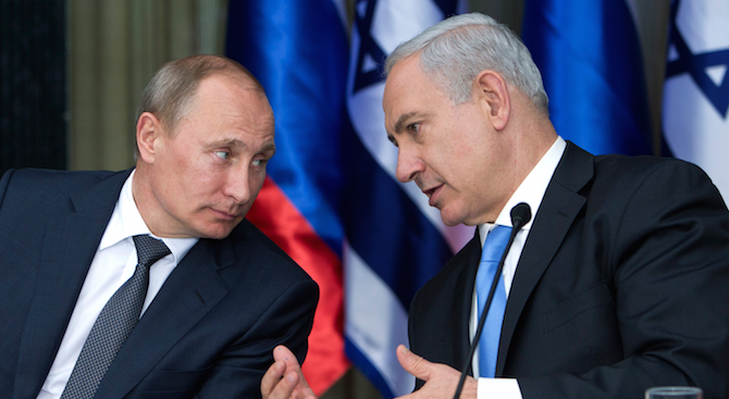 Руският президент Владимир Путин смята, че военното сътрудничество с Израел