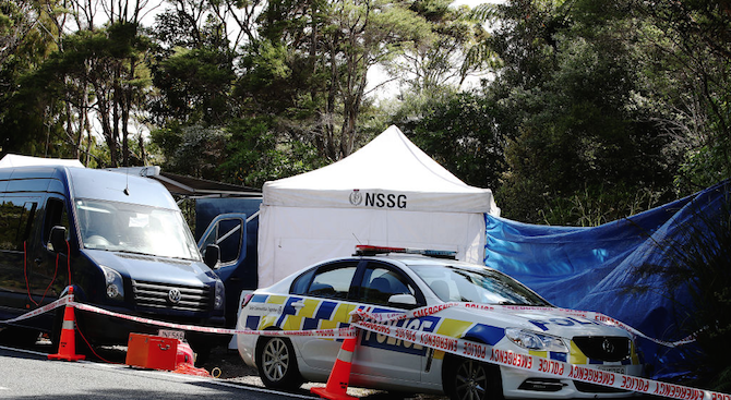 Новозеландската полиция съобщи днес, че е открила тяло, което смята,