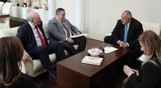 Министър-председателят Бойко Борисов се срещна с представители на Камарата на
