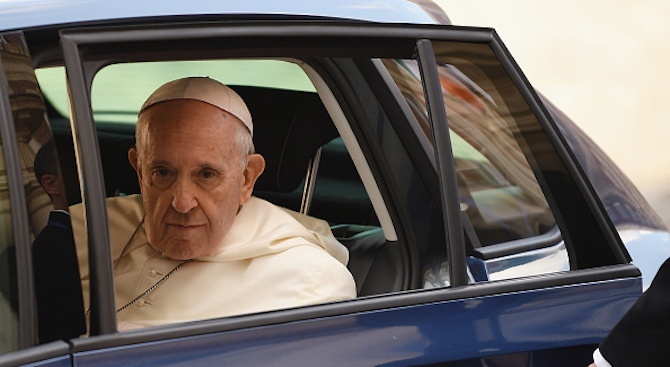 Във връзка с апостолическо пътуване на Негово Светейшество Папа Франциск