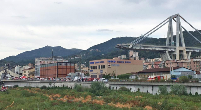 До Коледа догодина Генуа ще има нов мост, който ще