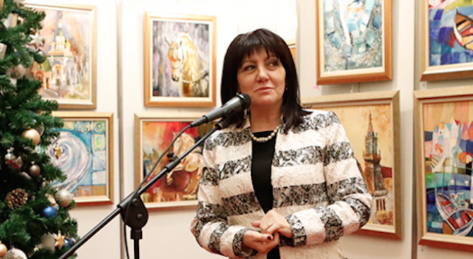 Председателят на Народното събрание Цвета Караянчева откри съвместна изложба на
