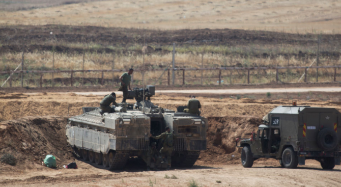 Израелската армия обяви днес, че е започнала да разрушава тунели,