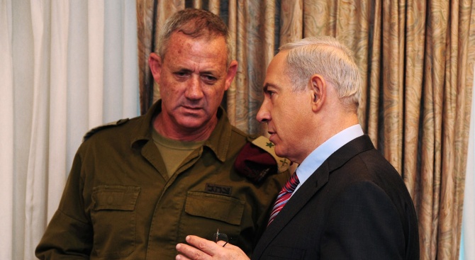 Бившият началник на Генералния щаб на израелската армия Бени Ганц