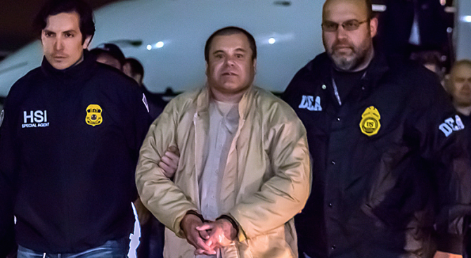 Свидетел в процеса срещу мексиканския наркобос Хоакин Гусман (Ел Чапо)