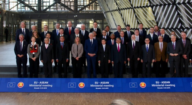 22-ата среща на външните министри ЕС–АСЕАН се проведе днес в