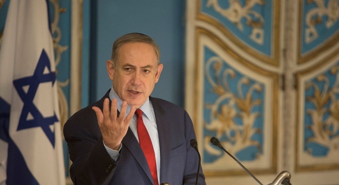 Израелският премиер Бенямин Нетаняху, който се бори за преизбиране на