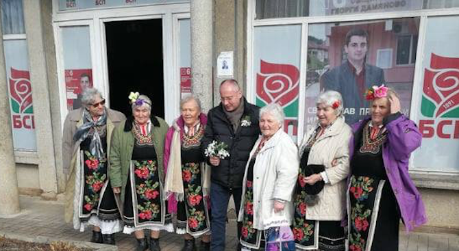 Председателят на партията на европейските социалисти Сергей Станишев посети монтанското