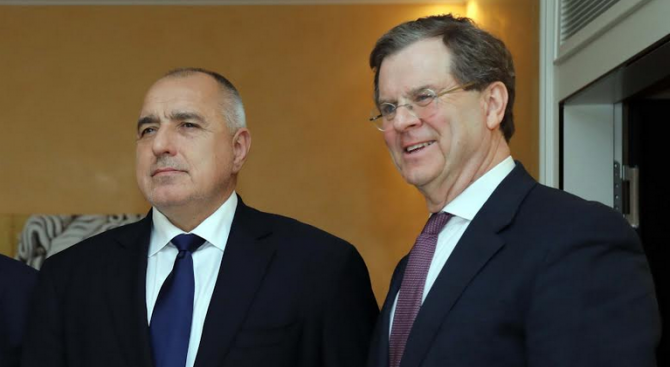 Министър-председателят Бойко Борисов проведе среща с изпълнителния директор на Американския