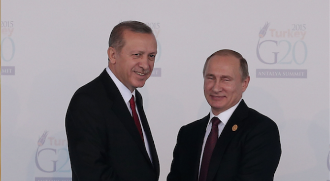 Руският президент Владимир Путин изпитва голямо доверие към своя турски
