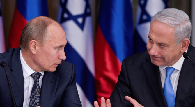 Израелският премиер Бенямин Нетаняху се срещна днес в Кремъл с