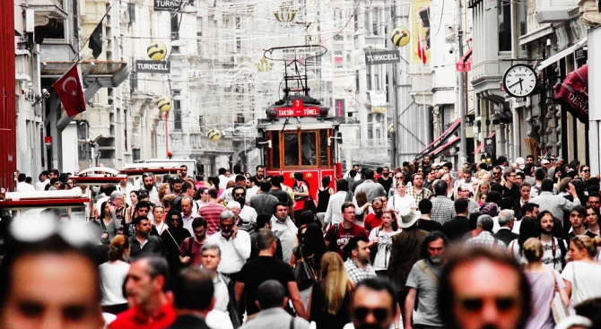 Броят на чуждестранните туристи, посетили Турция, е нараснал с 5,3