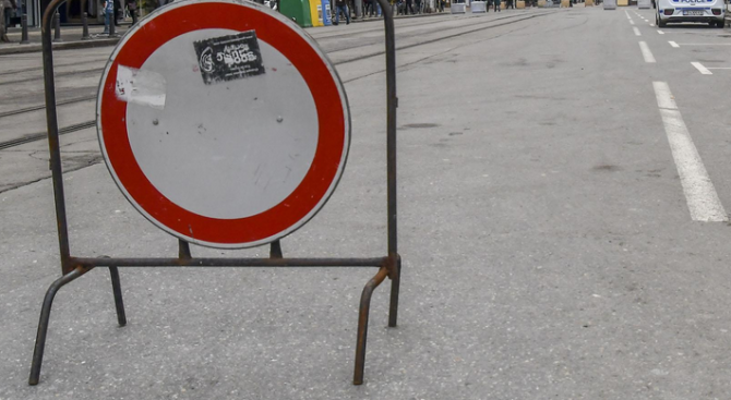 Тържествена проверка-заря затваря за кратко бул. "Шести септември" в Пловдив