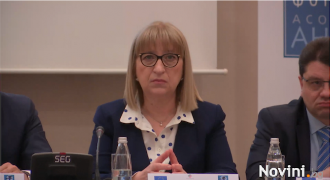 Министърът на правосъдието Цецка Цачева взе участие в заседанието на