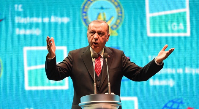 Президентът Реджеп Ердоган определи днес масовата стрелба, при която бяха