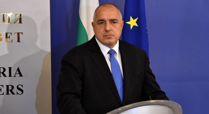 Министър-председателят Бойко Борисов изпрати съболезнователна телеграма до председателя на Държавния