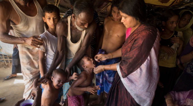 Епидемията от холера в централната част на Мозамбик, избухнала след