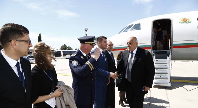 Министър-председателят Бойко Борисов пристигна в Дубровник за участие в Осмата